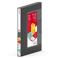 Segregatory - Segregator A4/25 z opcją plomby plastikowy NEW BINDER dymny 1szt. /OR-1802TRD/ - miniaturka - grafika 1