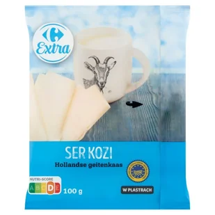 Carrefour Extra Ser kozi w plastrach 100 g - Sery - miniaturka - grafika 1