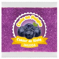 Cukier i słodziki - Cukier  JAGODA Jagodowy 100g saszetka - miniaturka - grafika 1