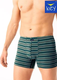 SZORTY KEY MXH-315 B25 ZI (kolor zielony, rozmiar XL) - Majtki męskie - miniaturka - grafika 1