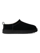 Botki damskie - UGG Skórzane botki w kolorze czarnym - miniaturka - grafika 1