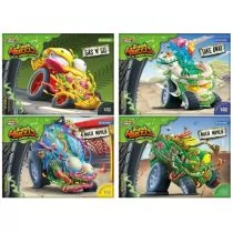 Beniamin Wkłady do segregatora A6 Trash Wheels 8 kartek z kolorowankami i naklejkami seria 102 - Przybory szkolne - miniaturka - grafika 1