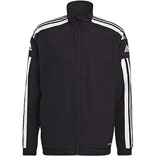 Adidas Męska kurtka Sq21 Pre Jkt czarny/biały S GK9549 - Kurtki męskie - miniaturka - grafika 1