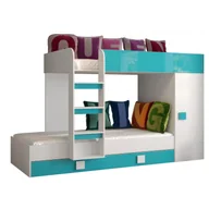 Łóżka dla dzieci i młodzieży - Łóżko antresola z drabinką TOLEDO 2 - miniaturka - grafika 1