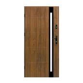 Drzwi zewnętrzne - Drzwi zewnętrzne Magma lewe 90L brązowe 206,8cm - miniaturka - grafika 1