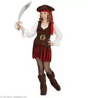 Stroje karnawałowe - Widmann Andreas 65635 dziecięcy kostium pirata dziewcząt, Girls, 116 cm 65635 - miniaturka - grafika 1