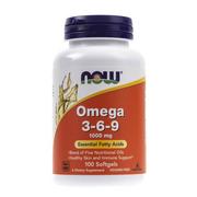 Witaminy i minerały - Now Foods Omega 3-6-9, 100 mg, 250 kapsułek - miniaturka - grafika 1