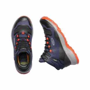 Buty trekkingowe męskie KEEN TEMPO FLEX MID WP - Buty trekkingowe męskie - miniaturka - grafika 4
