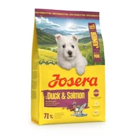 Sucha karma dla psów - Karma dla psa JOSERA Mini Junior Duck & Salmon z kaczką i łososiem 3 kg - miniaturka - grafika 1