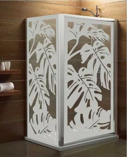 Naklejka mrożone szkło: Monstera - Naklejki na drzwi i meble - miniaturka - grafika 1