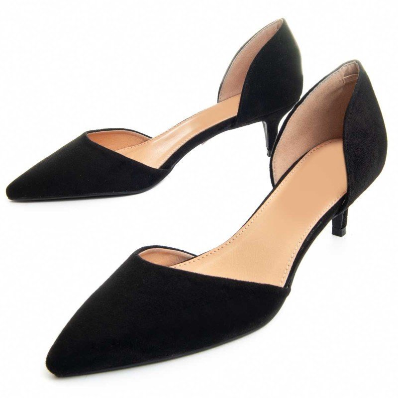 Buty na obcasie Montevita Litta2 czarne