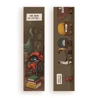 Zakładki do książek - Zakładka kartonowa - Nie mam co czytać - gadżet - miniaturka - grafika 1