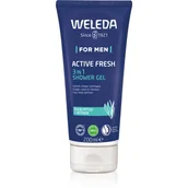 Żele pod prysznic dla mężczyzn - Weleda Odświeżający żel pod prysznic dla panów - miniaturka - grafika 1
