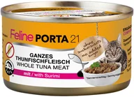 Mokra karma dla kotów - Zestaw Feline Porta 21, 12 x 90 g - Tuńczyk z surimi - miniaturka - grafika 1