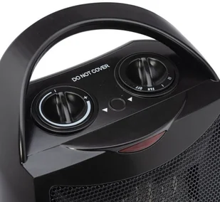 PSB Termowentylator grzejnik ceramiczny 1500W RC-K-398 czarny - Ogrzewanie przenośne - miniaturka - grafika 1