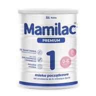 Mleko modyfikowane - Mamilac Premium 1, mleko początkowe, od urodzenia, 400 g - miniaturka - grafika 1