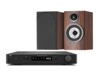 Zestawy stereo - NAD C338 (czarny) + 707 S3 (mokka) - miniaturka - grafika 1