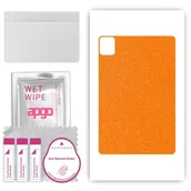 Akcesoria do tabletów i e-booków - folia naklejka skórka strukturalna na TYŁ do Blackview Tab 30 WiFi - Pomarańczowy Pastel Matowy - apgo SKINS - miniaturka - grafika 1