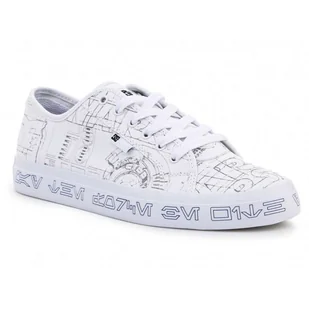 Buty DC Sw Manual M ADYS300718-WBL białe - Buty sportowe męskie - miniaturka - grafika 1