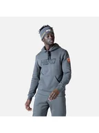 Bluzy męskie - Bluza męska Rossignol Hero Hoodie szary L - miniaturka - grafika 1
