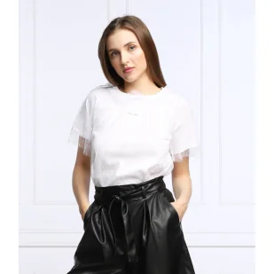 Red Valentino T-shirt | Regular Fit - Koszulki i topy damskie - miniaturka - grafika 1