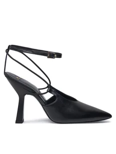 Patrizia Pepe Sandały 8Z0034/L048-K103 Czarny - Sandały damskie - miniaturka - grafika 1