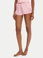 Piżamy damskie - Juicy Couture Szorty piżamowe JCLHS125512 Różowy Regular Fit - miniaturka - grafika 1