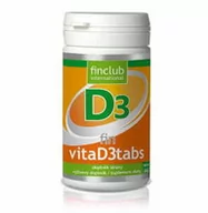 Witaminy i minerały - fin VitaD3tabs - witamina D3, 150tab - miniaturka - grafika 1