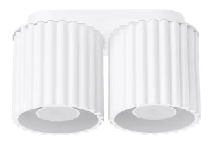 Nowoczesny biały plafon sufitowy D8-S89 - Lampy sufitowe Nowoczesny biały plafon sufitowy D8-S89 - Lampy sufitowe - miniaturka - grafika 1