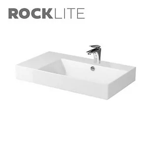 Cersanit Laufen Kartell Umywalka wisząca 46x28x12 cm z otworem na baterię biała H8153350001111 H1087 - Umywalki - miniaturka - grafika 2