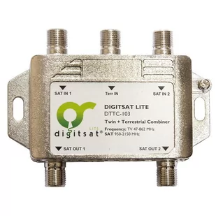 Sat Digitsat Sumator TWIN + DVB-T DTTC-103 DIGITSAT - Rozgałęźniki i multiswitche do TV-SAT - miniaturka - grafika 1
