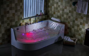 Zepehof Wanna z hydromasażem CL-3132 prostokątna 150cmx75cmx59cm lewa CL-3132 - Wanny z hydromasażem - miniaturka - grafika 1