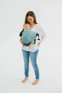Nosidełka dla dzieci - LennyLamb Nosidło LennyLamb LennyHip - Mała Jodełka Zieleń Regulowane - miniaturka - grafika 1