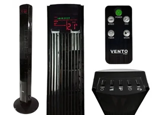 Wentylator Vento Wentylator kolumnowy 117cm 45W z pilotem - Wentylatory - miniaturka - grafika 1