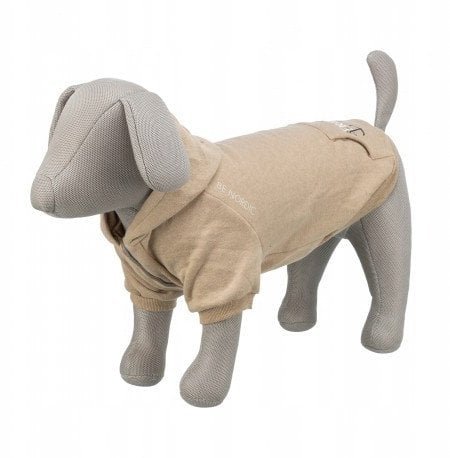 BE NORDIC Flensburg bluza z kapturem, dla psa, piaskowa, XS: 27 cm