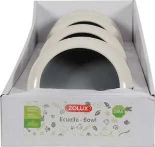 ZOLUX Miska ceramiczna dla gryzonia 250 ml kol. beżowy/szary - Akcesoria dla gryzoni - miniaturka - grafika 3
