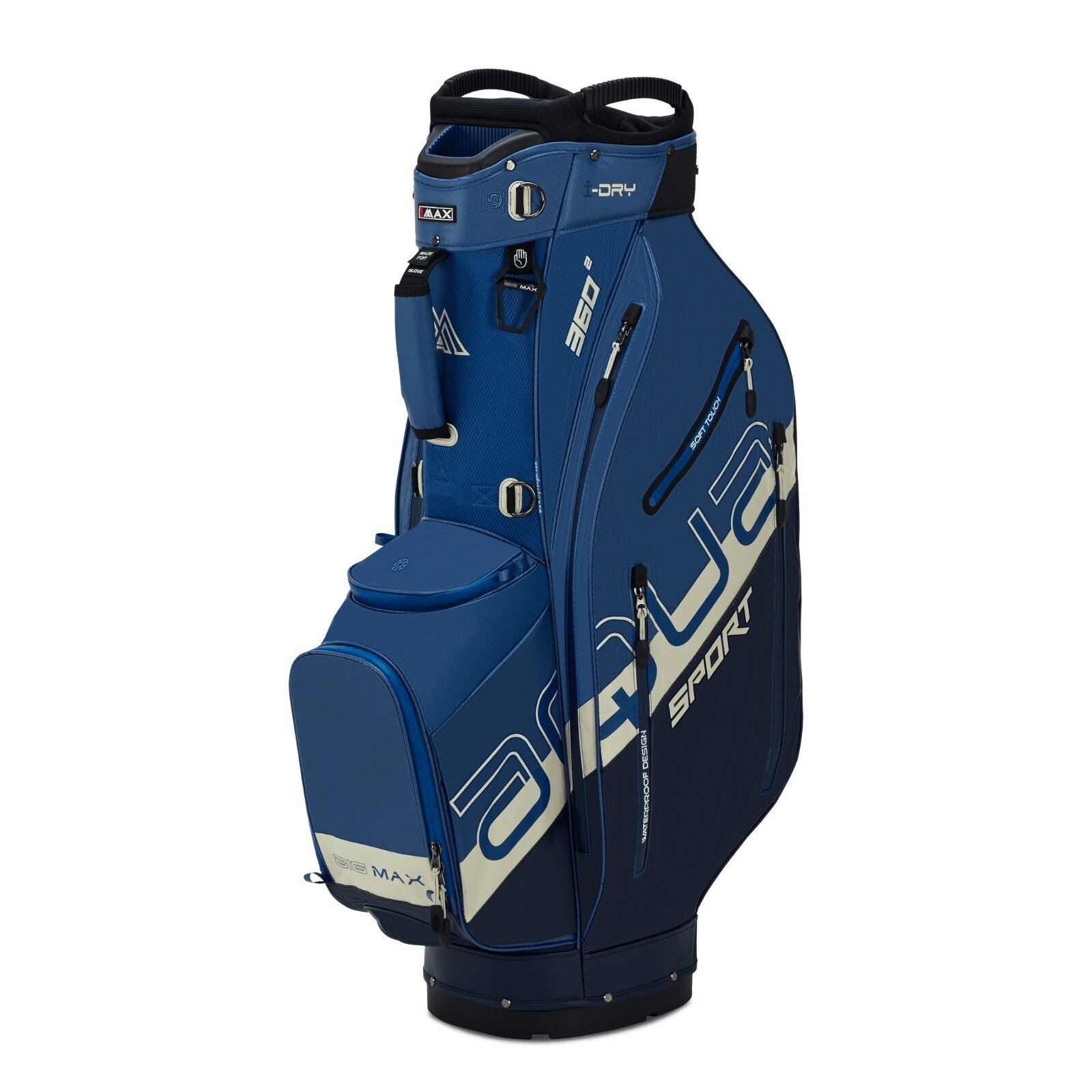 Torba golfowa typu cart bag Big Max Aqua Sport 360² Navy/True Blue/Off White