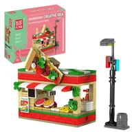 Klocki - Mini Zestaw Pizzeria - Klocki konstrukcyjne MOULD KING 246el. - miniaturka - grafika 1