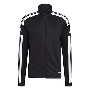 Adidas Męska kurtka Sq21 Tr Jkt czarny/biały M GK9546 - Kurtki męskie - miniaturka - grafika 1