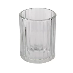Lumarko Kubek Na Szczoteczki Szklany 8x8x10 Cm! - Kubki na szczoteczki do zębów - miniaturka - grafika 3