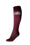 Skarpetki jeździeckie - HORZE Podkolanówki RUBY windsor wine - - miniaturka - grafika 1
