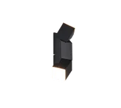 Lampy ścienne - RAGLAN 248510232 czarny kinkiet regulowany LED 2x3,8W światło góra dół - miniaturka - grafika 1