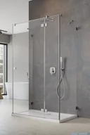 Kabiny prysznicowe - Radaway Essenza Pro Brushed Nickel Kdj+S kabina 80x80x80cm prawa szczotkowany nikiel 10097380-91-01R/10098080-01-01/10098080-01-01 - miniaturka - grafika 1