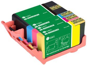 Tusz G&G XL-kartridże drukujące zestaw 4 sztuk do HP 903XL/ 3HZ51AE 14801