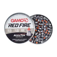 Osprzęt do wiatrówek - Gamo - Śrut Diabolo AccuTek Red Fire - Kaliber 5,5 mm - 100 sztuk - 6322704-AK - miniaturka - grafika 1