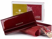 Portfele - Duży Skórzany Portfel Damski Z Portmonetką Na Bigiel Rfid — Peterson - miniaturka - grafika 1