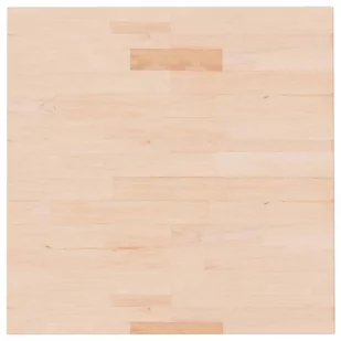 Kwadratowy blat do stolika, 60x60x1,5 cm, surowe drewno dębowe - Blaty meblowe i parapety okienne - miniaturka - grafika 3