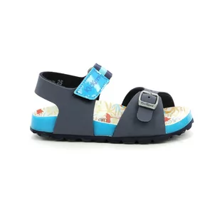 Sandały dziecięce Kickers SOSTREET MARINE BLEU SURF - Buty dla dziewczynek - miniaturka - grafika 1