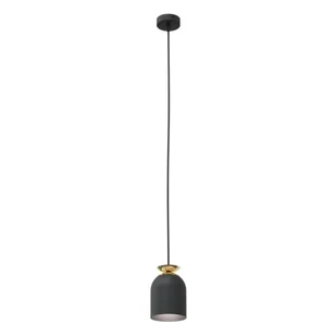 Target lampa wisząca 1xE27 czarna/złota 1400/1 - Lampy sufitowe - miniaturka - grafika 1