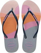 Klapki i japonki damskie - Havaianas Japonki Dziecięce Kolorowe Wsuwane 29-30 Ż7N - miniaturka - grafika 1